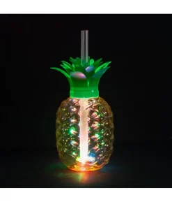 Ananas glas med LED lys