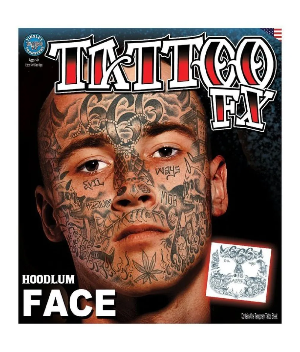Ansigtstatovering Hoodlum
