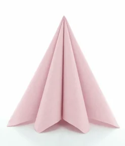 Antik rosa Airlaid servietter, 24x24 cm