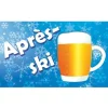 Apres ski flag