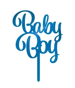 Baby Boy kagepynt i akryl