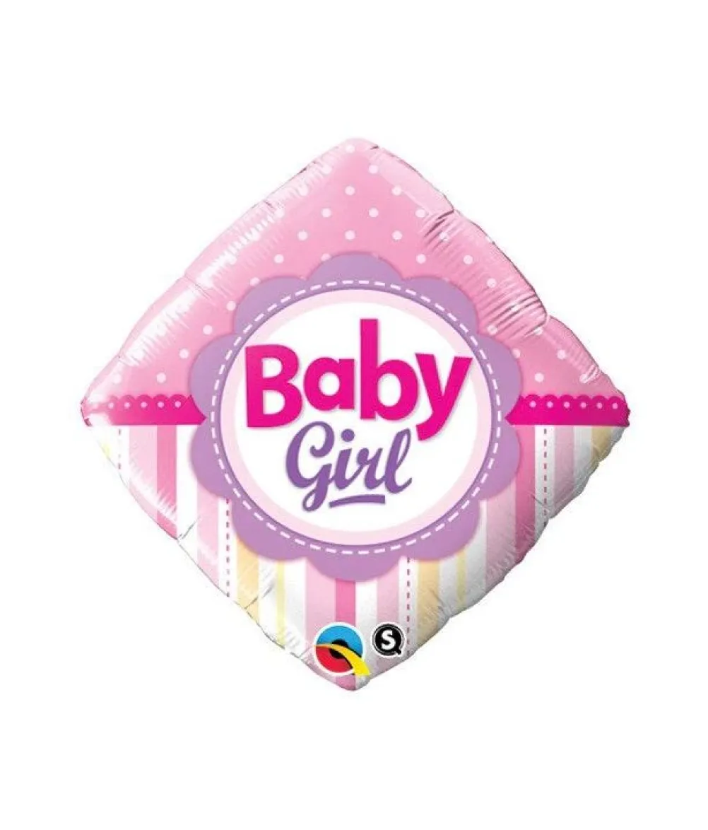 Baby girl folieballon, 46 cm