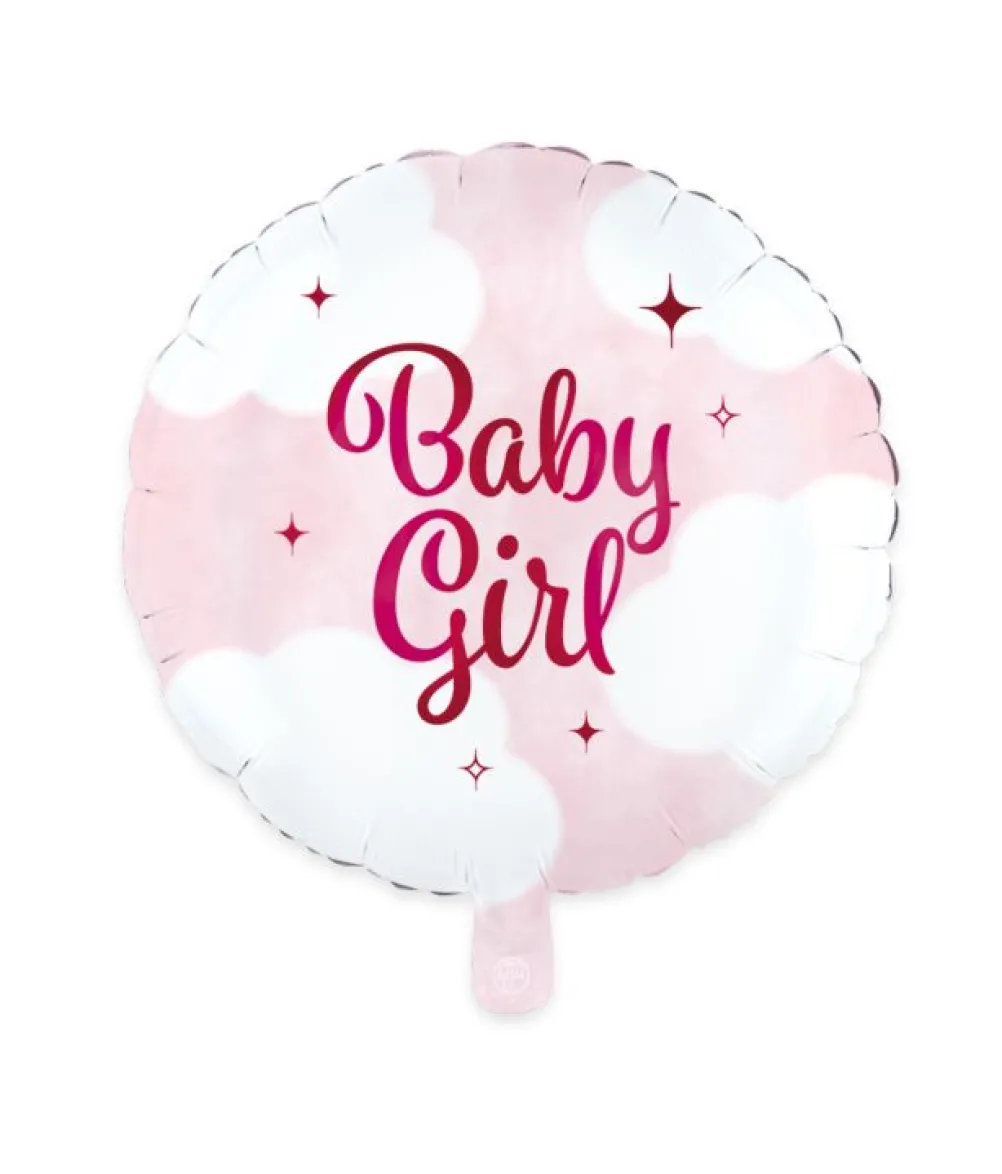 Baby Girl folieballon, 46 cm