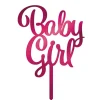 Baby Girl kagepynt i akryl