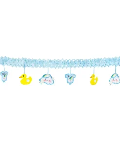 Babyshower Partysæt, lyseblå
