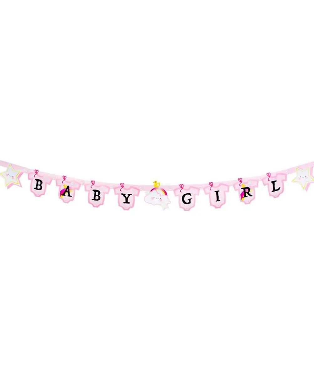 Babyshower Partysæt, lyserød
