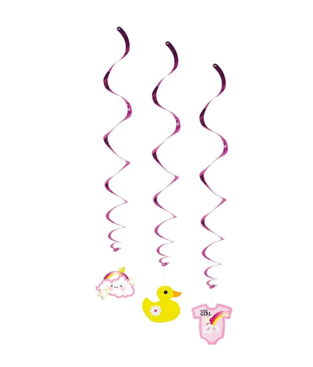 Babyshower Partysæt, lyserød