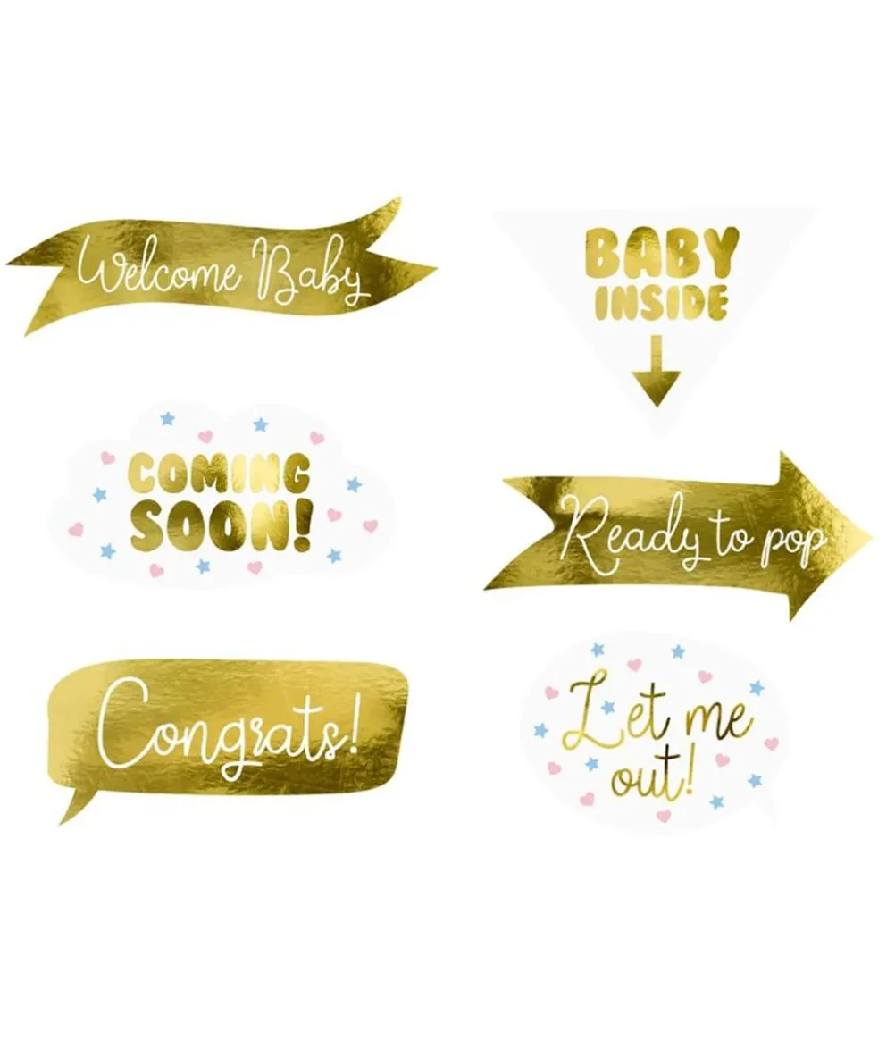 Babyshower selfiesticks