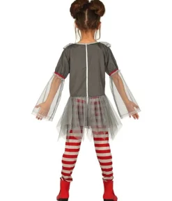 Bad clown pige kostume