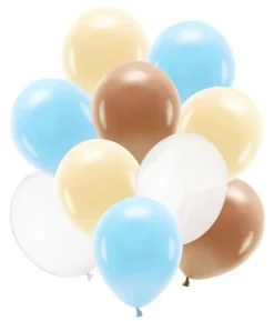 Ballonbuket, blå mix