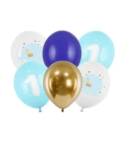 Ballonbuket dreng 1 år
