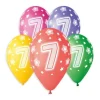 Balloner 7 år, 5 stk