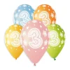 Balloner 3 år, 5 stk