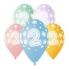 Balloner 2 år, 5 stk