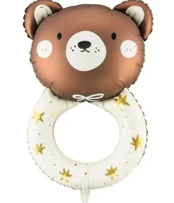 Bamse rangle folieballon
