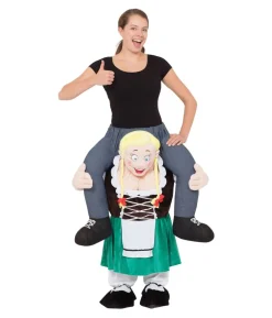 Bavarian Lady Piggy Back