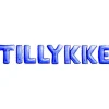 Blå folieballoner TILLYKKE