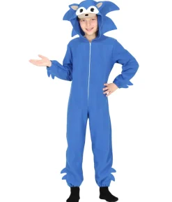 Blå kigurumi kostume