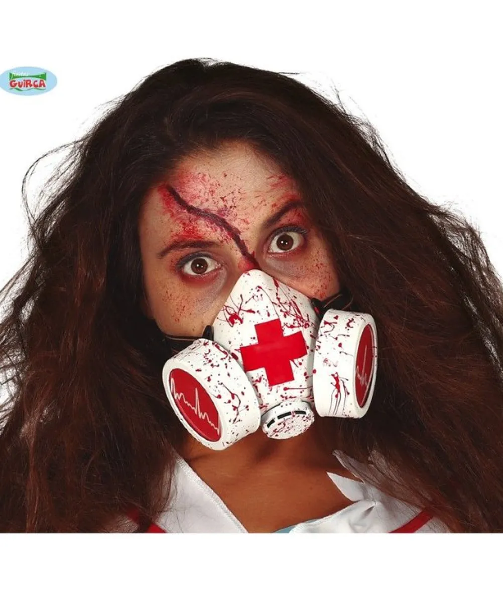 Blodig Gasmaske