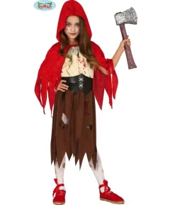 Blodig Rødhætte kostume