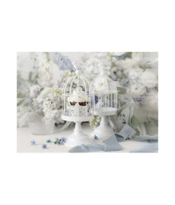 Blomster cupcake omslag, 6 stk