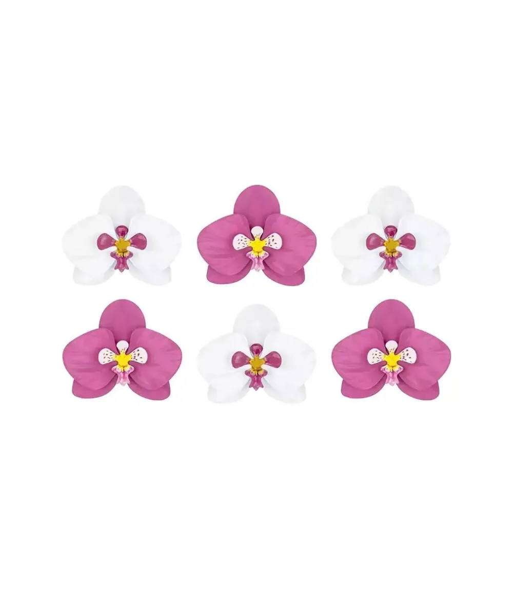 Blomster dekoration DIY, 6 stk