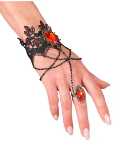 Blonde armbånd med ring