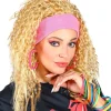 Blond 80er paryk