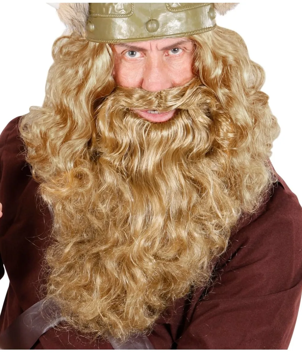 Blond fuldskæg