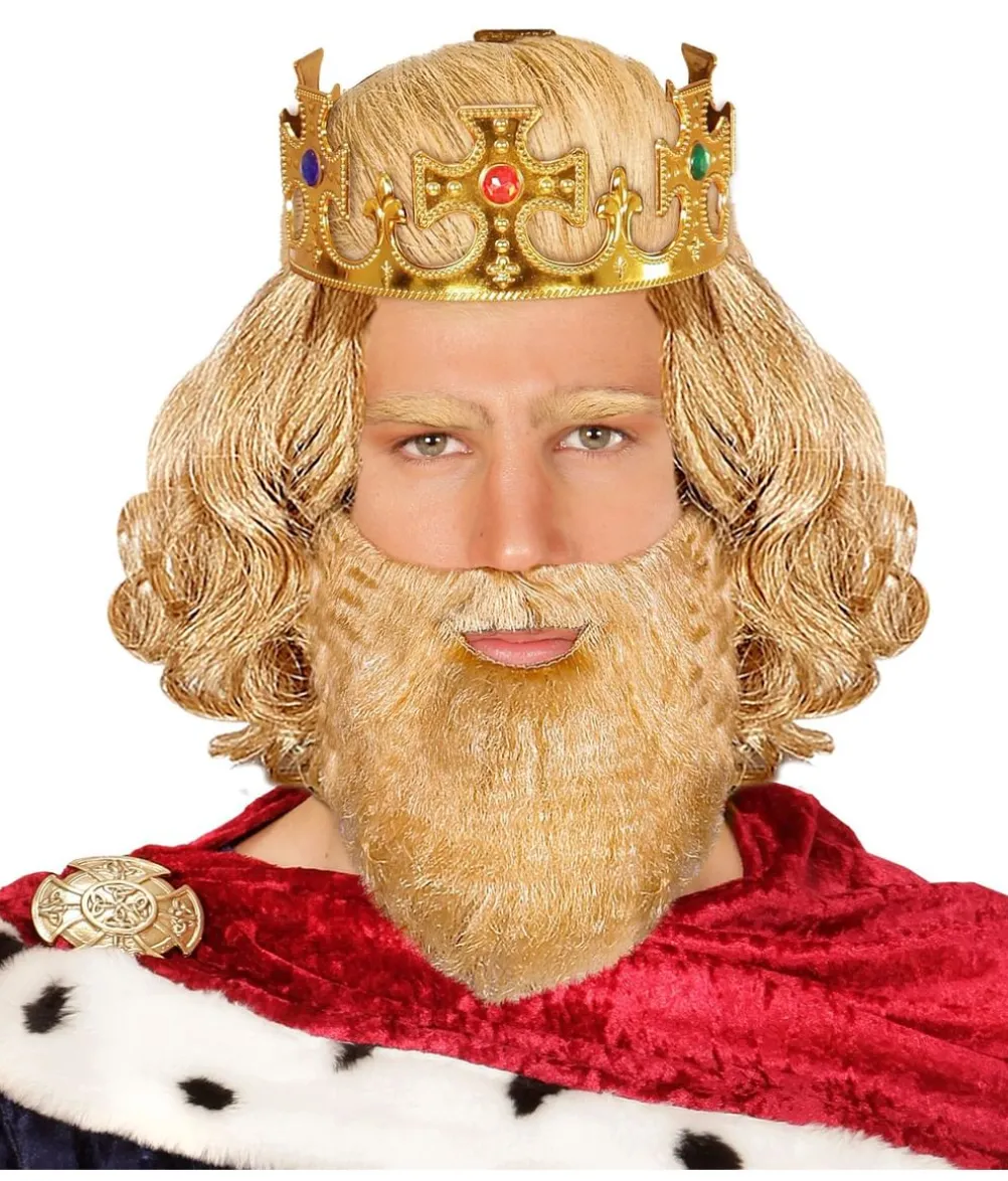 Blond fuldskæg