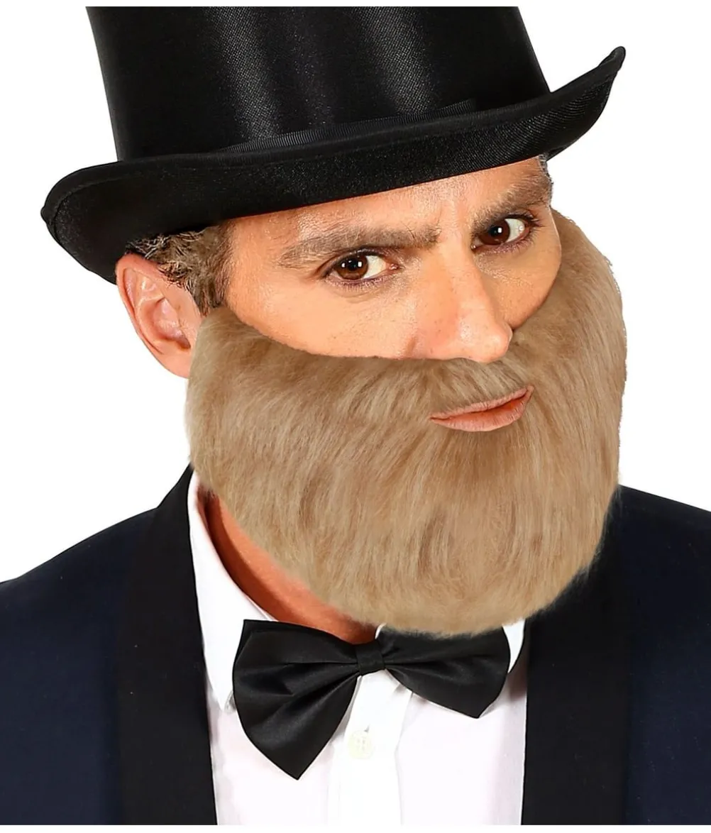Blond fuldskæg