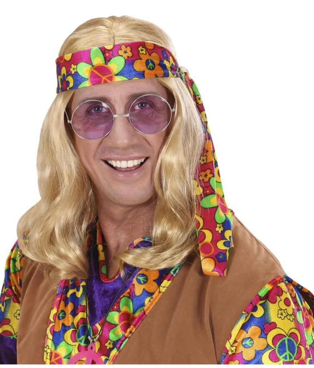 Blond Hippie Dude paryk