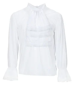 Bluse med kalvekrøs