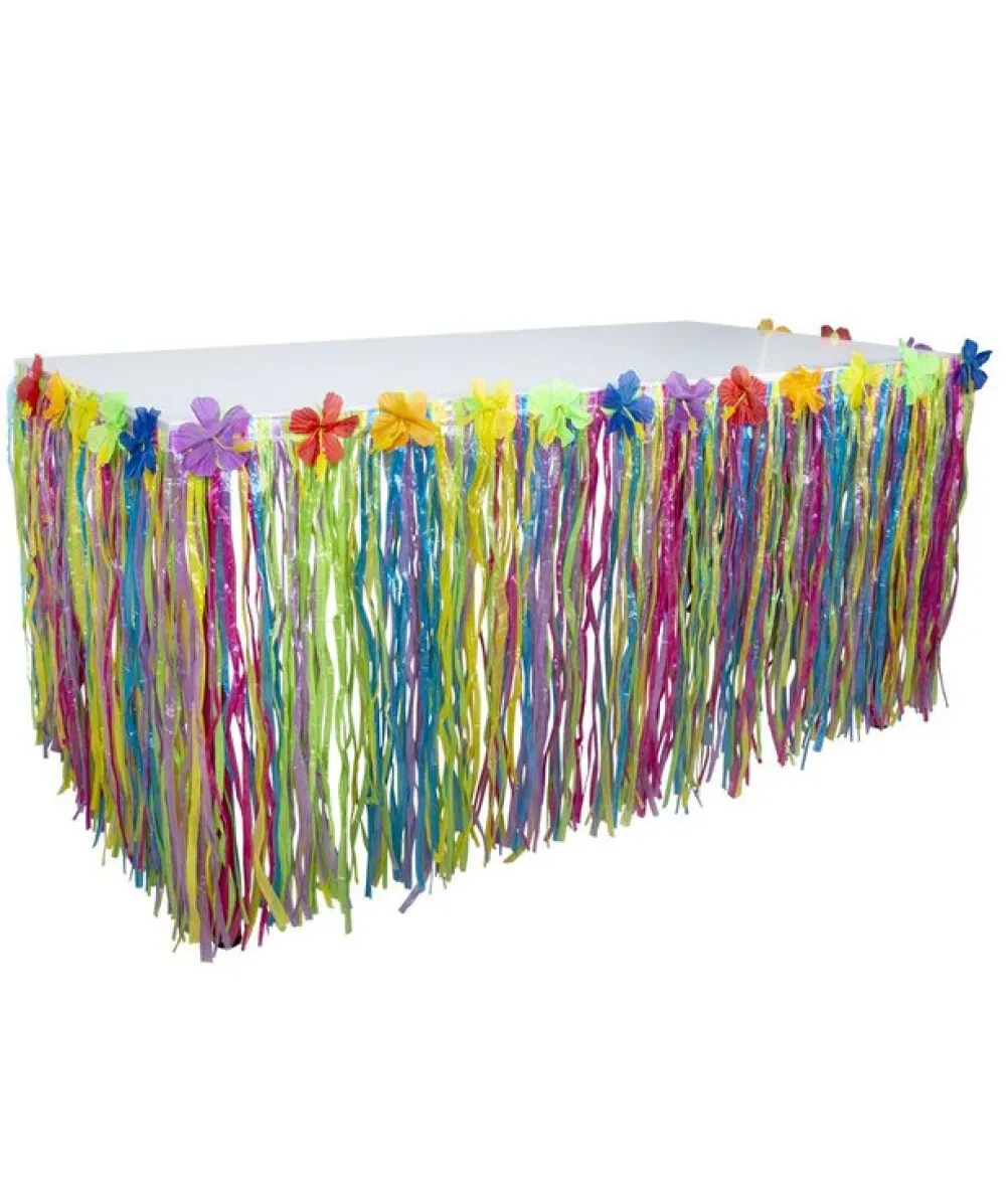Bordskørt multifarvet 75 cm