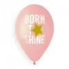 Born to shine balloner lyserød