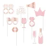 Bride to be fotosæt, rose gold