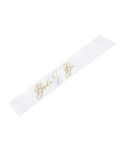 Bride to be skærf, guld