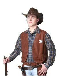Brun Cowboyvest