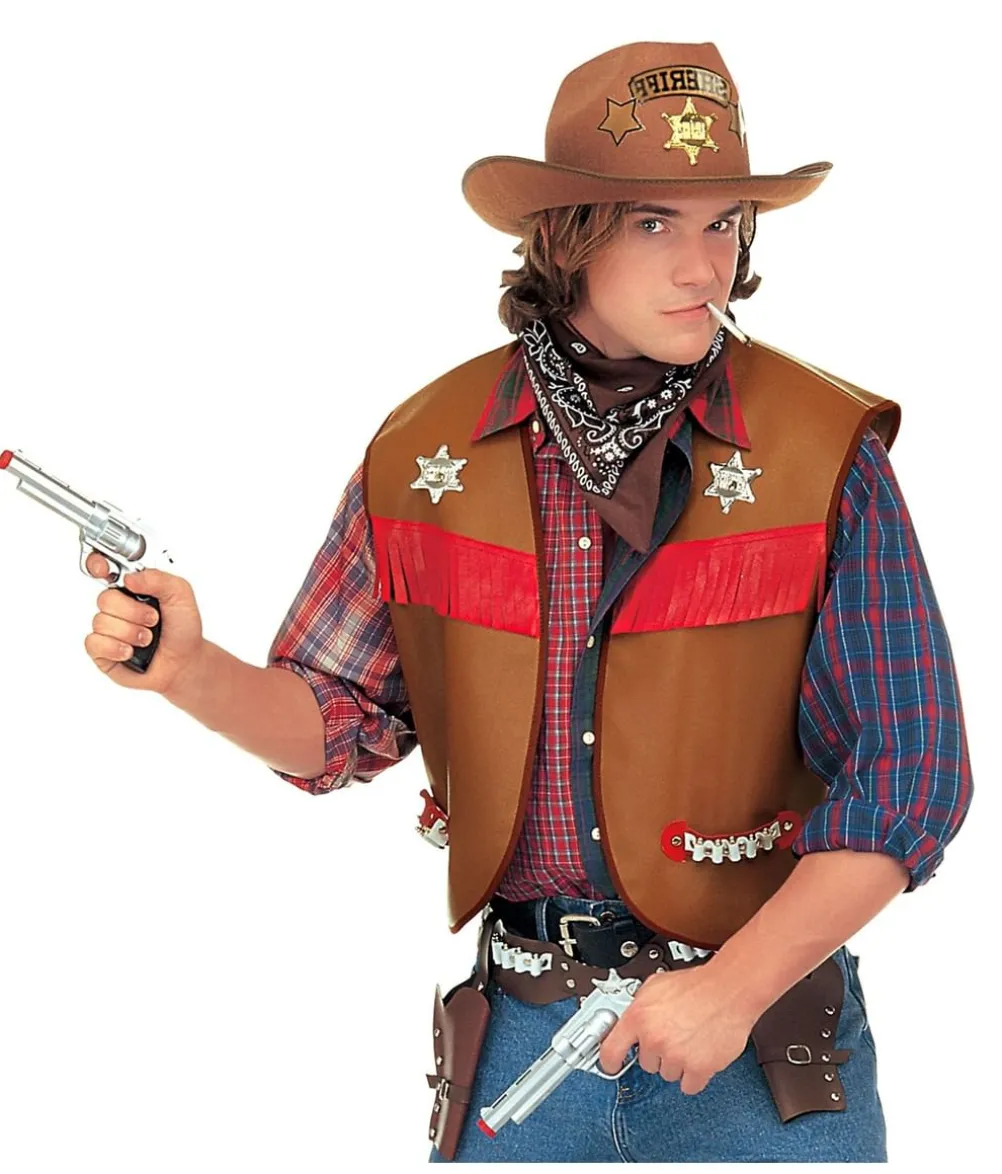 Brun Cowboyvest