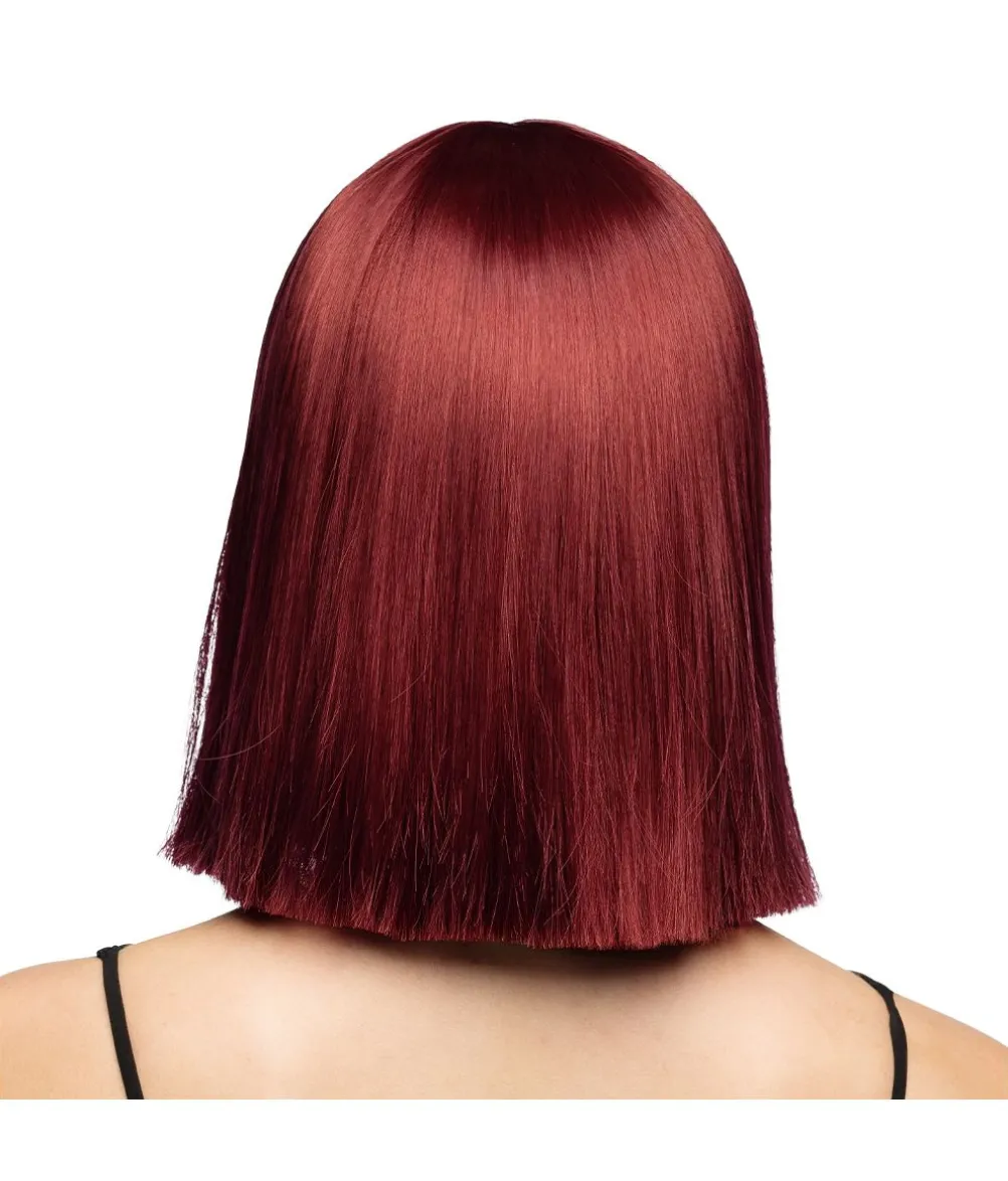Burgundy lang page paryk