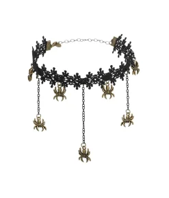 Choker med edderkopper