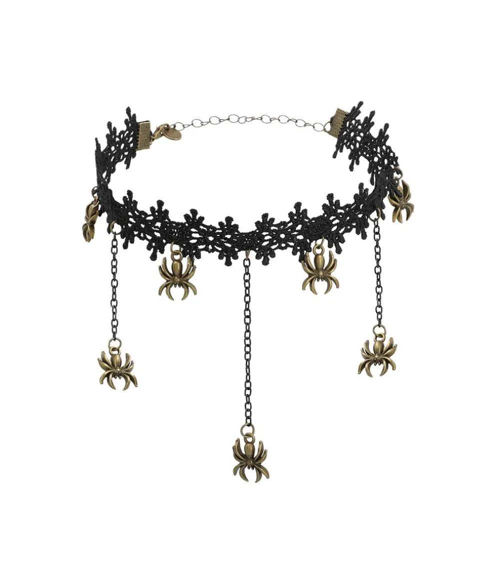 Choker med edderkopper