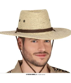 Cowboyhat, brun ternet