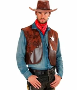 Cowboyvest kostume