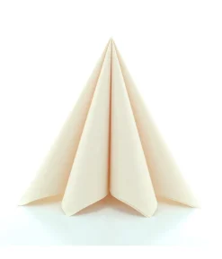 Creme Airlaid servietter 24x24 cm