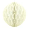 Creme dekoration kugle, 40 cm