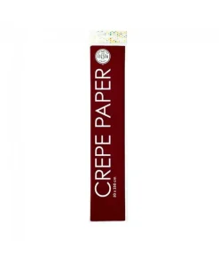 Crepe papir, Burgundy