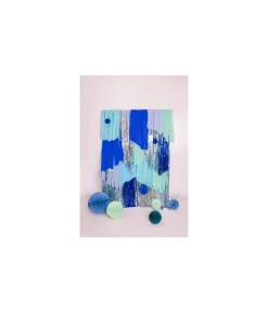 Creperuller blå/grøn mix, 6 stk