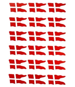 Dannebrog klistermærker