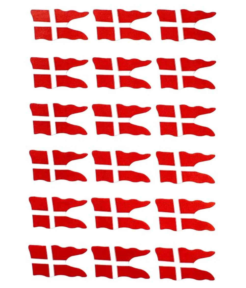Dannebrog klistermærker
